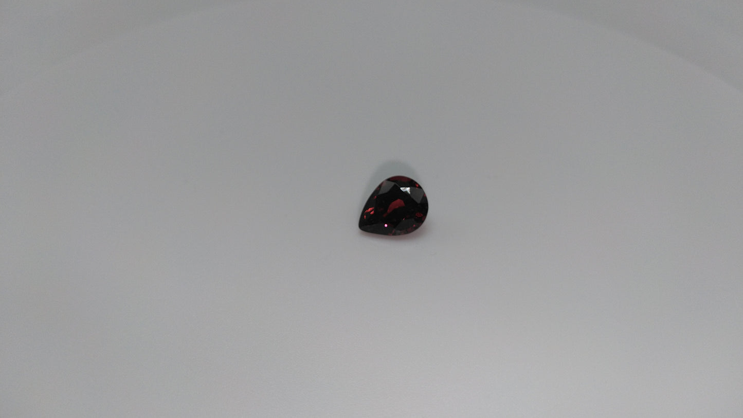 Pear-Shaped Pyrope Almandine Garnet