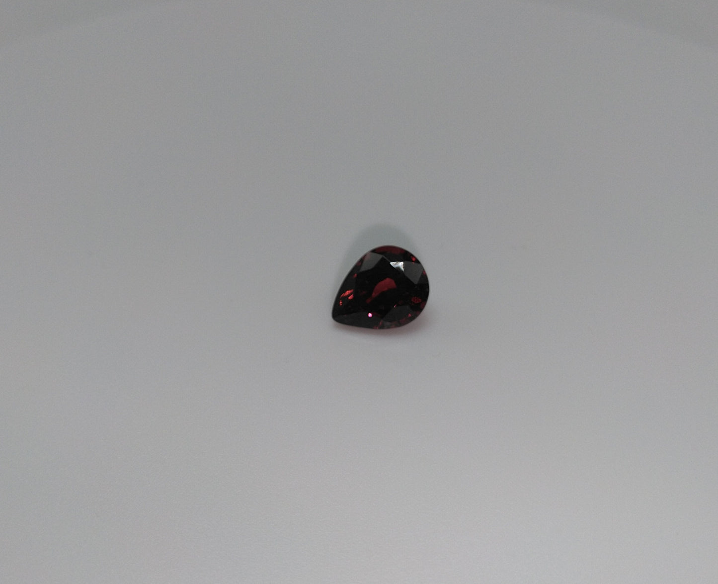 Pear-Shaped Pyrope Almandine Garnet