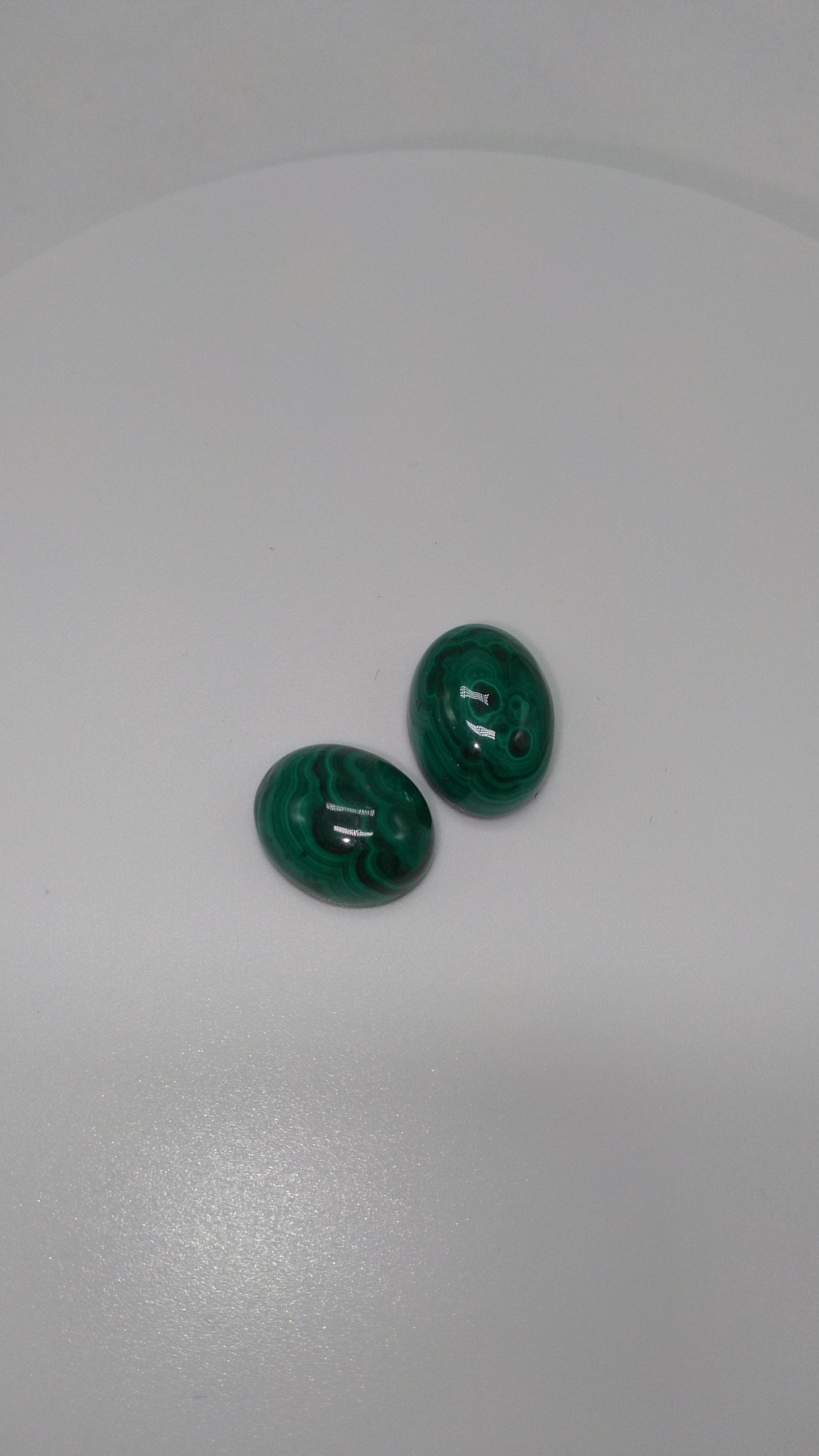Oval Cabochon Malachites