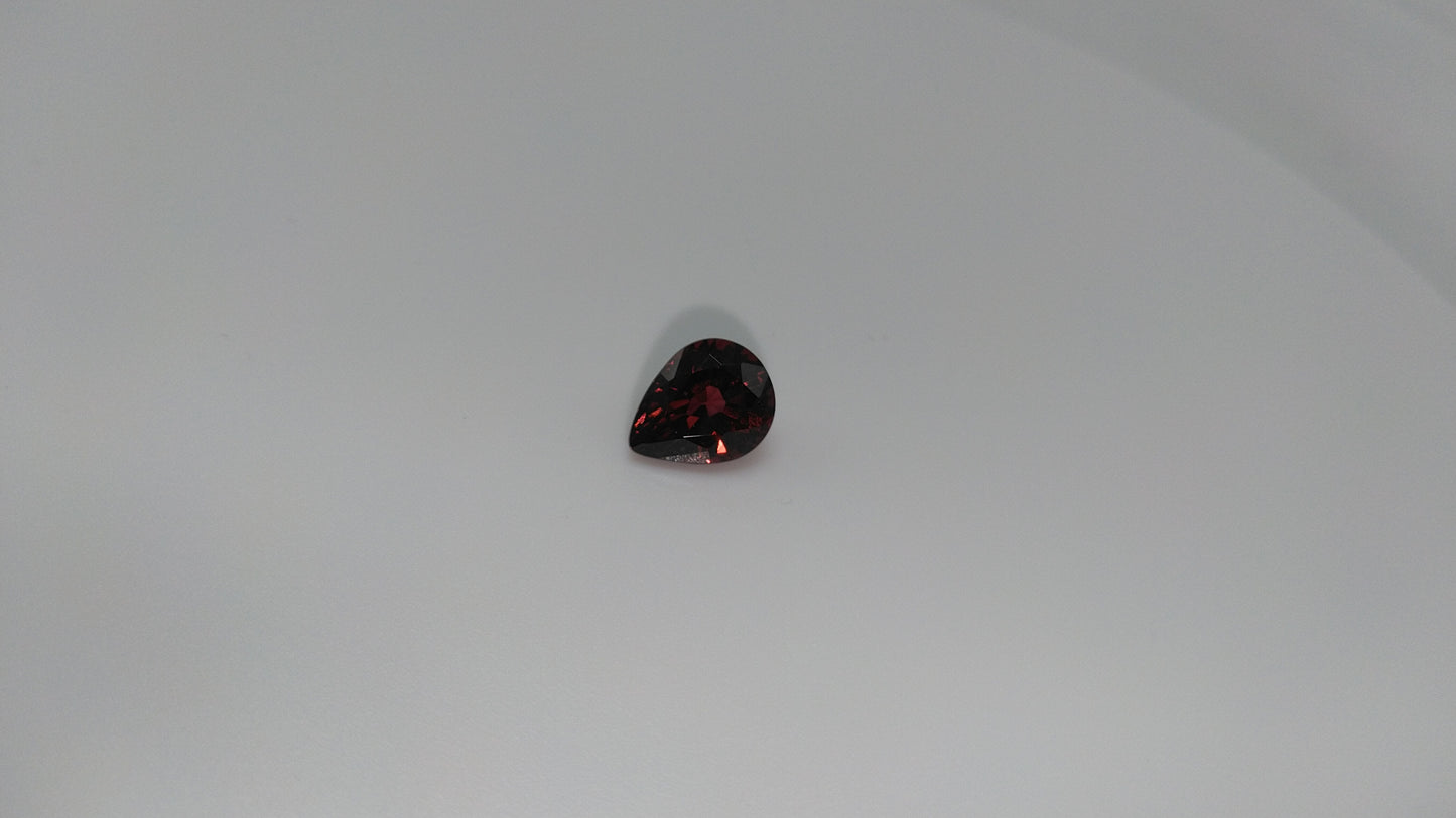Pear-Shaped Pyrope Almandine Garnet