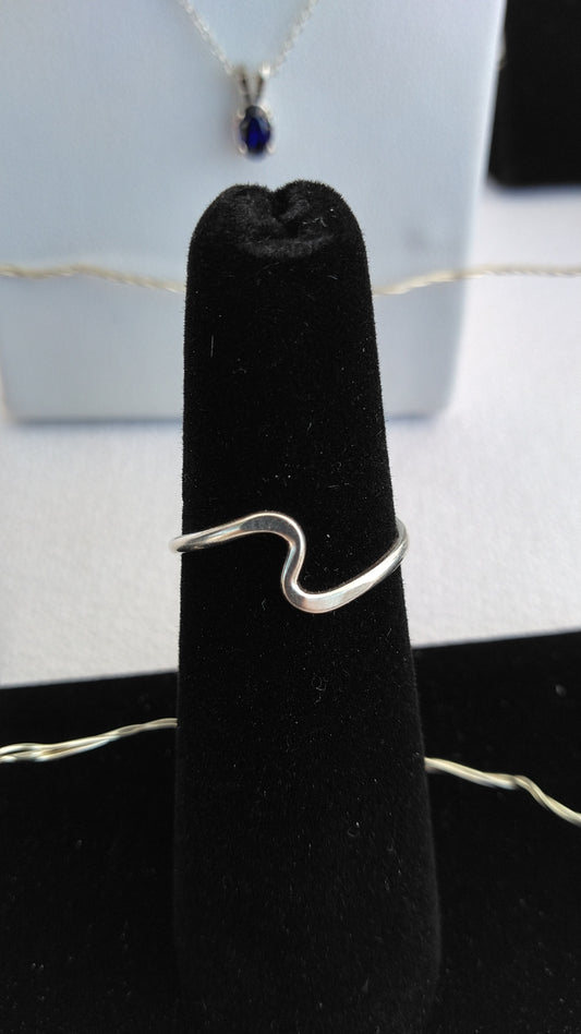 Silver Twist Ring